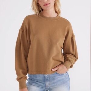 Etica Jael Pleat Sleeve Sweatshirt